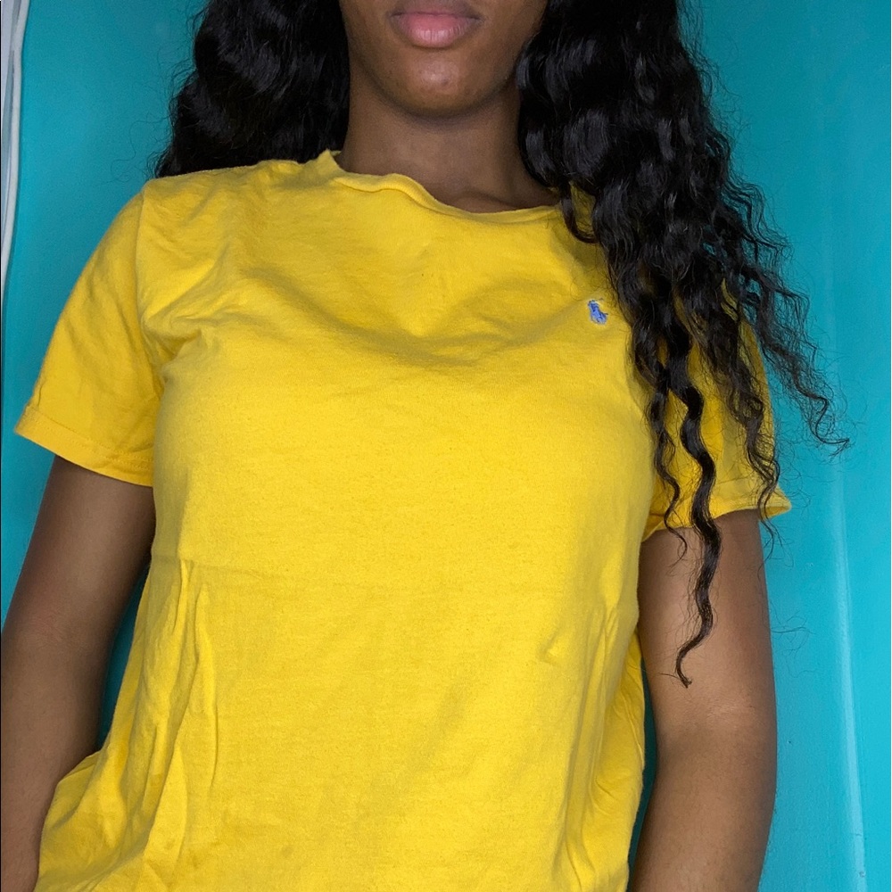 Yellow Ralph Lauren Polo Shirt